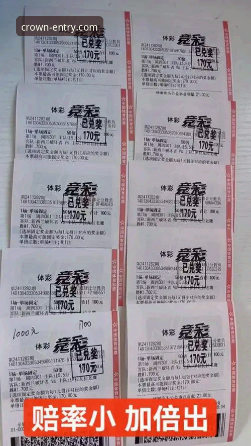 皇冠体彩实时赔率实用指南：投注决策的必备知识